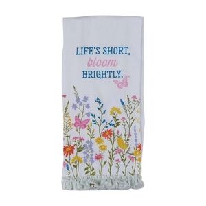 Bloom Brightly Floral Kitchen Towel